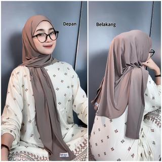 INSTANT OVAL JERSEY HIJAB INSTANT PASHMINA/ JERSEY T-SHIRT SIMPLE INSTANT PASHMINA/ BY ASSYLA HIJAB