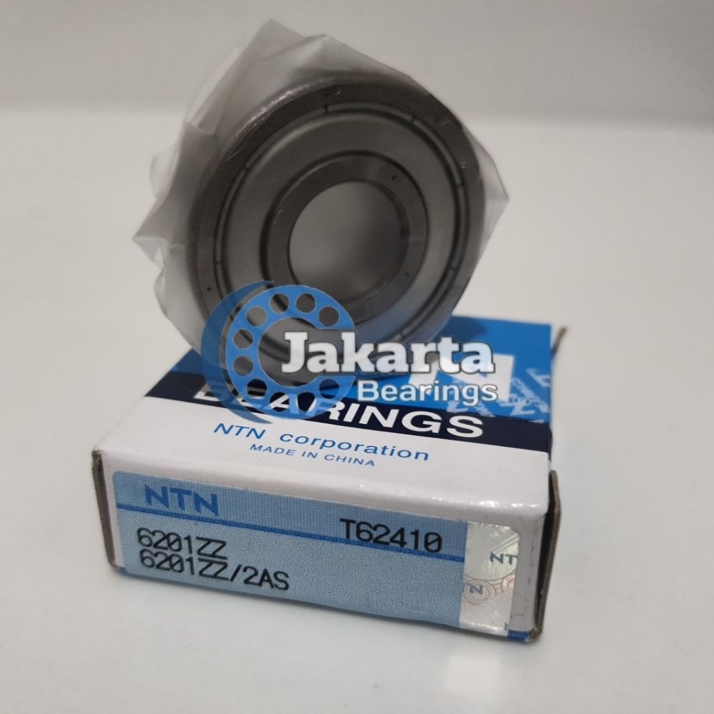 BEARING 6201 ZZ / 6201ZZ / 6201 2Z IRON LID ORIGINAL NTN ยี่ห้อ