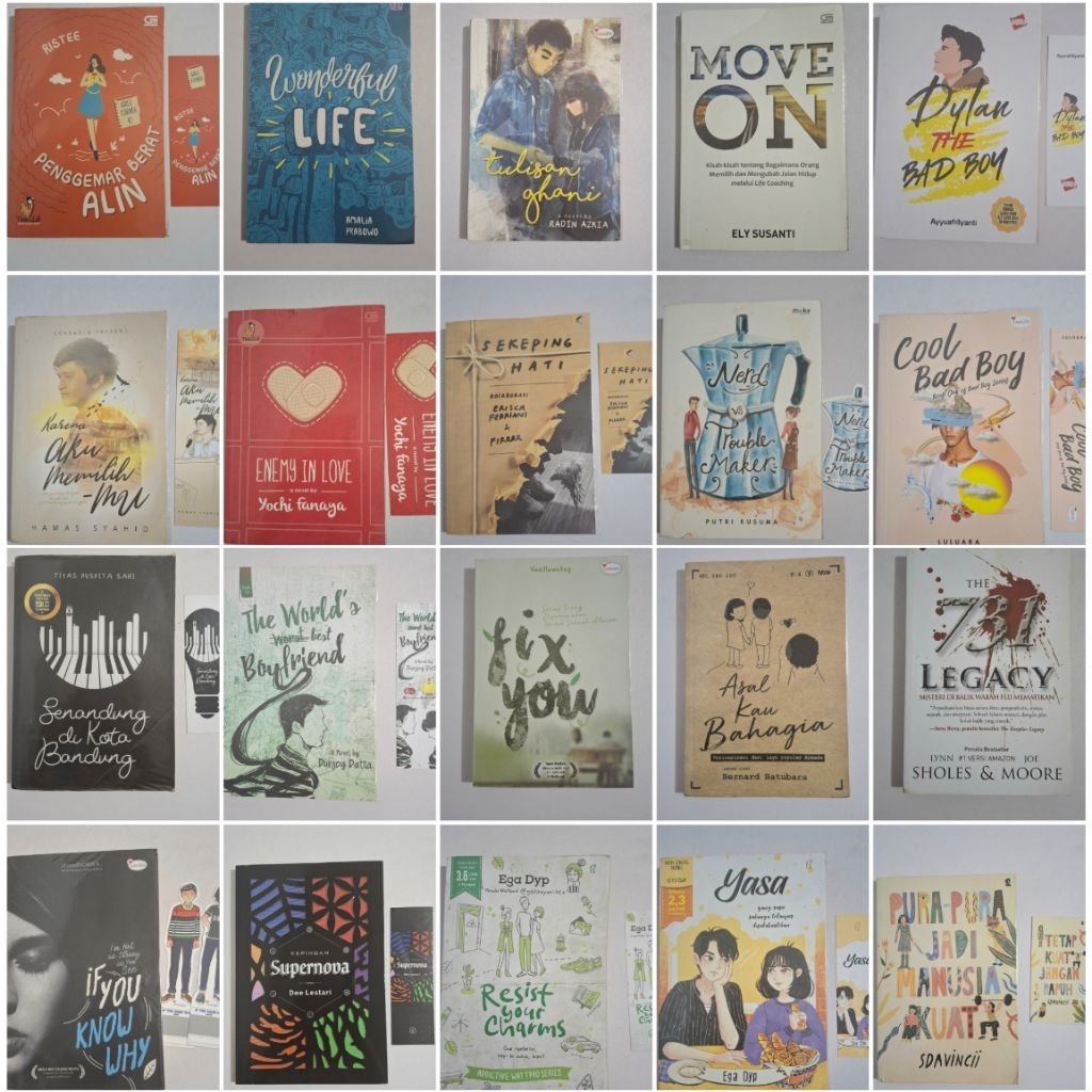 Preloved Used Novel - Seelit (min.buy 15K)