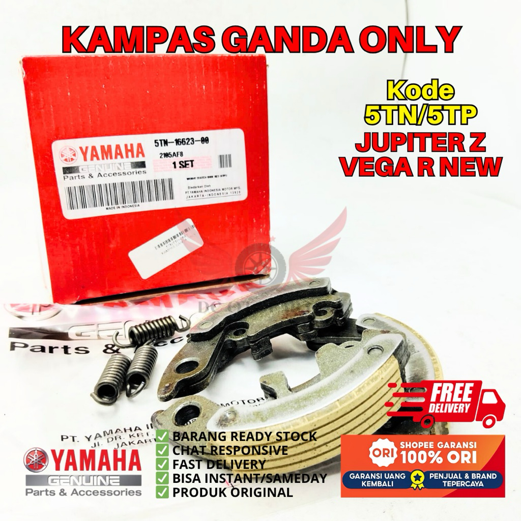 5TN/5TP Double CLASSES เท่านั้น YAMAHA JUPITER Z ORIGINAL YAMAHA อะไหล่แท้, ต้นฉบับ VEGA R DOUBLE CL