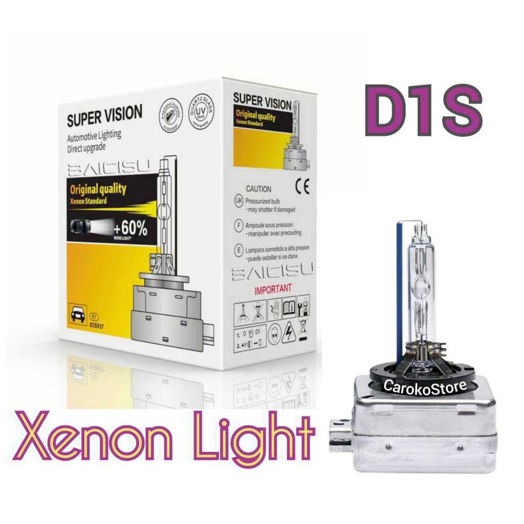 ไฟหน้าซีนอน D1S Super Vision Bulb hid ไฟหน้ารถ D1S