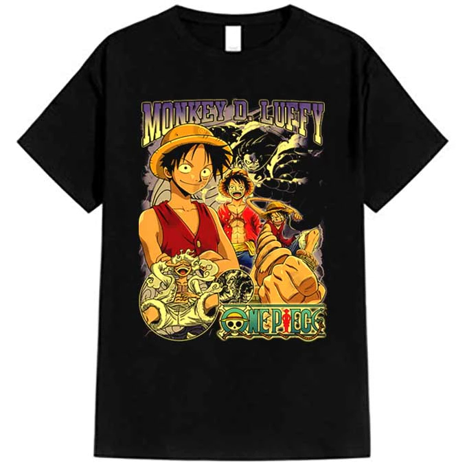 เสื้อยืด ANIME MONKEY D. เสื้อยืด LUFFY ANIME เสื้อยืด DISTRO สําหรับผู้ชายและผู้หญิง
