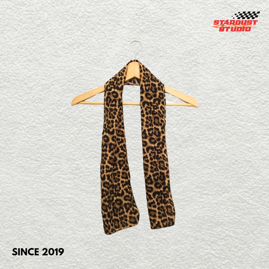 STARDUST LEOPARD SCARF / MULTIFUNCTIONAL SCRAFT / TIGER SCARF / SKENA SCARF / KOREAN SCARF