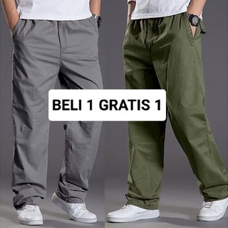 Beli 1 Gratis 1 !!! Celana Pria Sam - Celana Pria - Celena Panjang - Celana Panjang Pria - Celana Chinos - Celana Chinos Pria - Celana Chinos Panjang Pria - Celana Chinos Abu - Celana Casual - Celana Casual Pria - Celana Pria Casual - Celana karet Pria