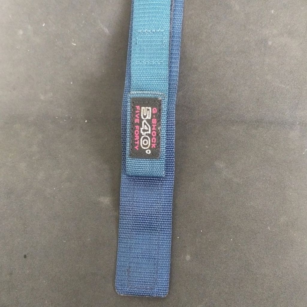 ชิ้นส่วนต้นฉบับ REPLACEMENT STRAP CASIO G - SHOCK DW - 6900BD - 8T ( VELCRO G - SHOCK 540 FIVE FORTY