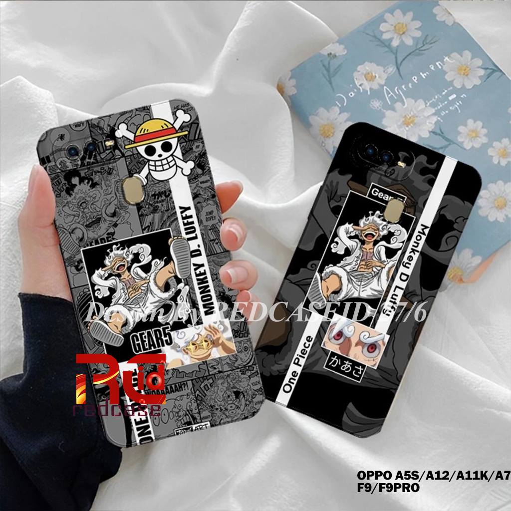 Softcase OPPO A5S A7 A12 A11K F9 F5 F7 ซิลิโคน Tpu Pirate Character Motif Pro กล้อง
