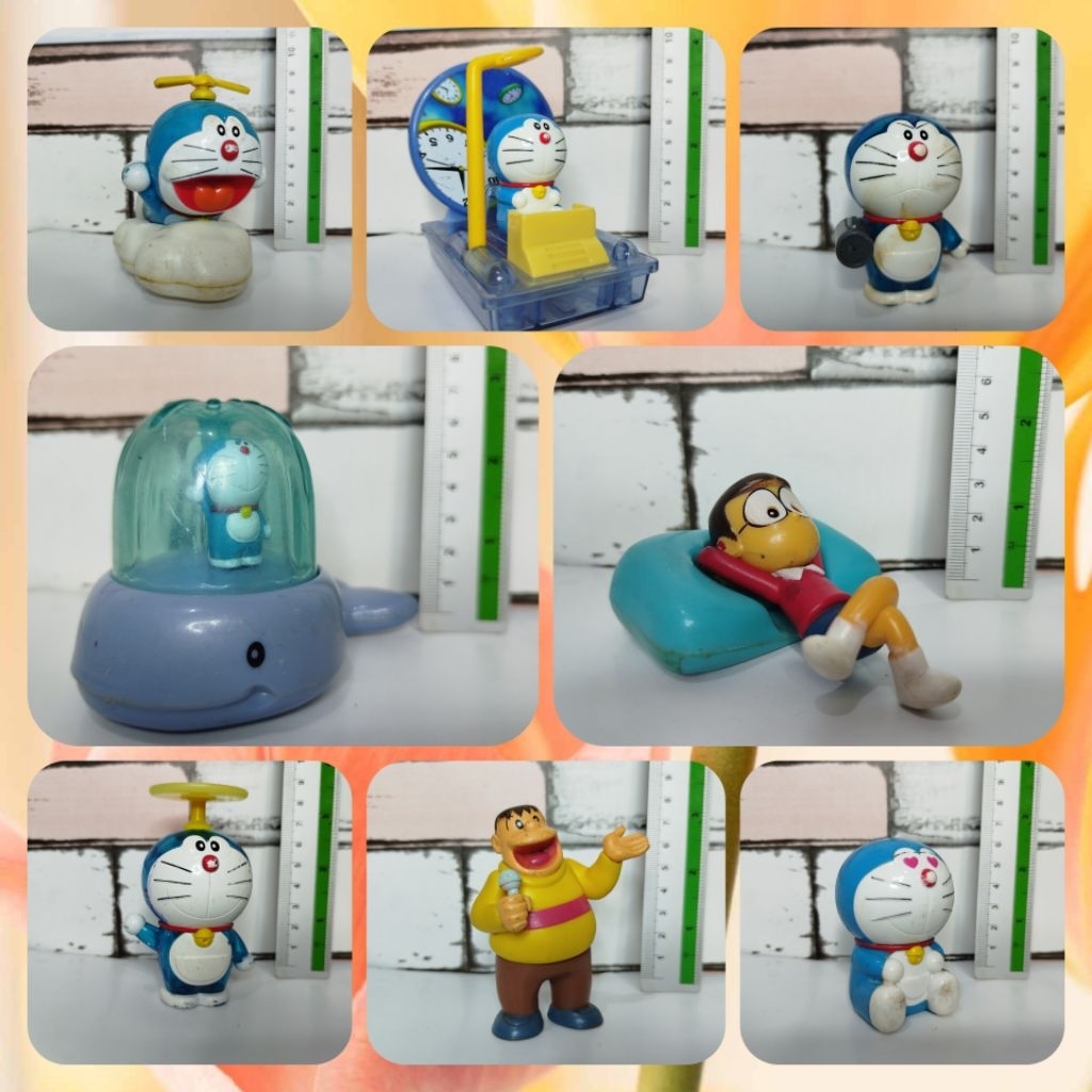 ของเล่น Preloved Doraemon Figure ORI Fujiko