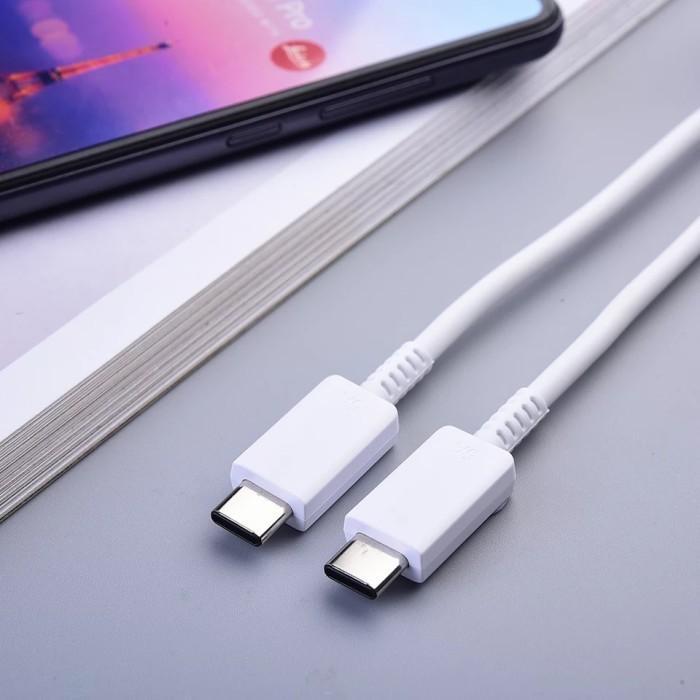 SAMSUNG 3A USB TYPE C ถึง TYPE C 45W สายชาร์จข้อมูลแบบชาร์จเร็ว