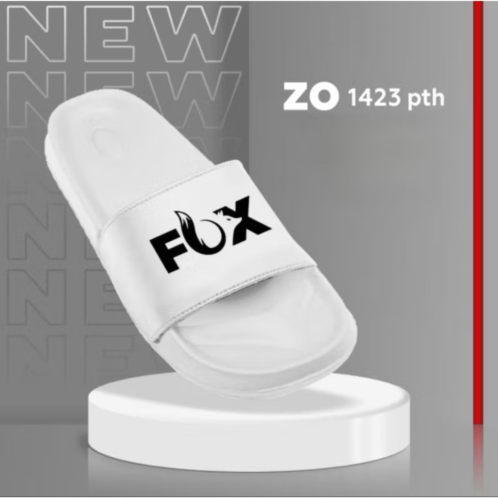 รองเท้าแตะ EVA RUBBER SLOP สีขาว & สีดํา