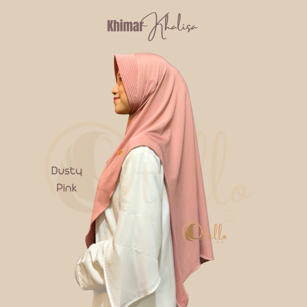 OTELLO HIJAB - Khimar Kalisa Pet ผ้าคลุมที่ใส่สบายที่สุด