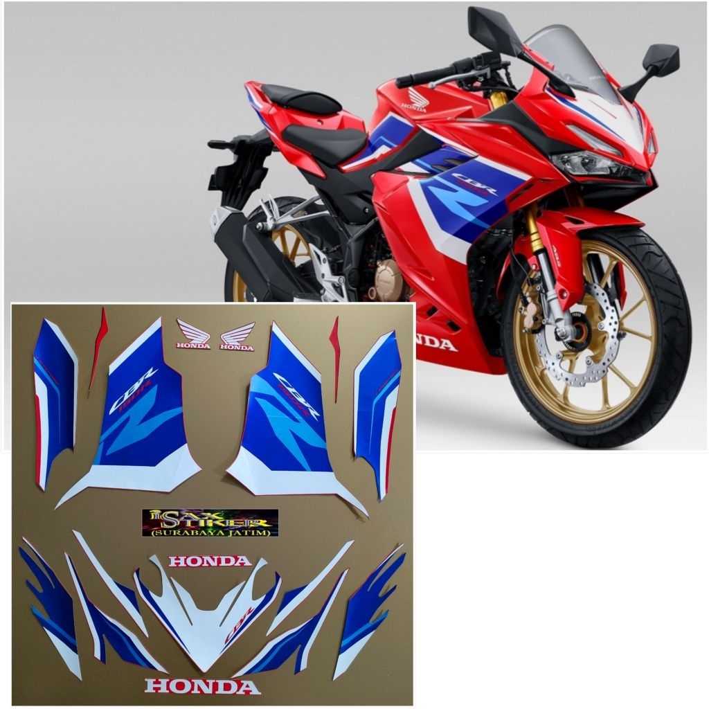 MERAH Original Honda CBR150R CBR 150 R Red Striping 2022 2023
