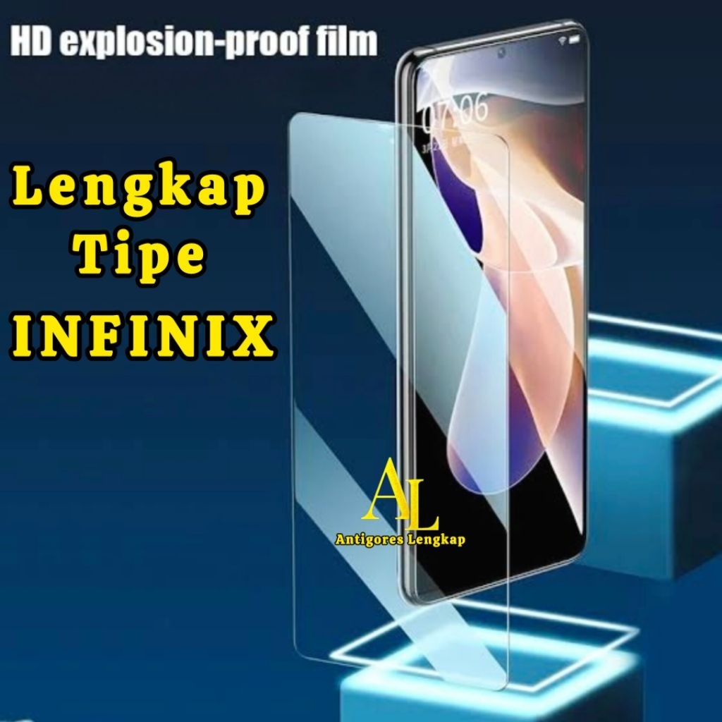 ALL TYPES INFINIX ANTI-SCRATCH PLAIN CLEAR GLASS CLEAR TEMPERED GLASS ALL TYPES