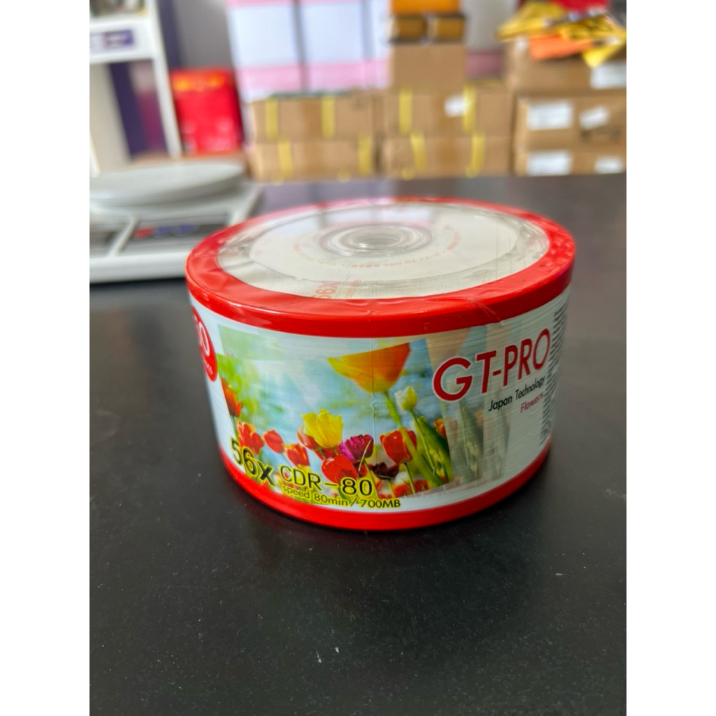 CD GT-PRO Dvd R ความเร็ว 80 นาที 700mb เนื้อหา 50