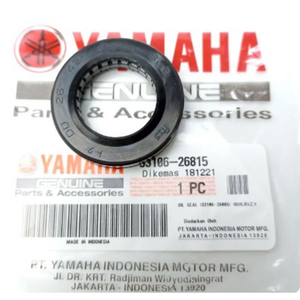 Sil Seal Nap Gear Yamaha RX King, RXZ, RZR, Scorpio, ALL Vixion, Byson, Xabre, R15, R25, MT15, Jupit