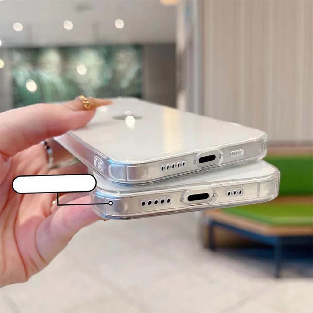 HP ล่าสุด Infinix Hot 60i เคสโทรศัพท์ Softcase Clear TPU รูปที่ 4