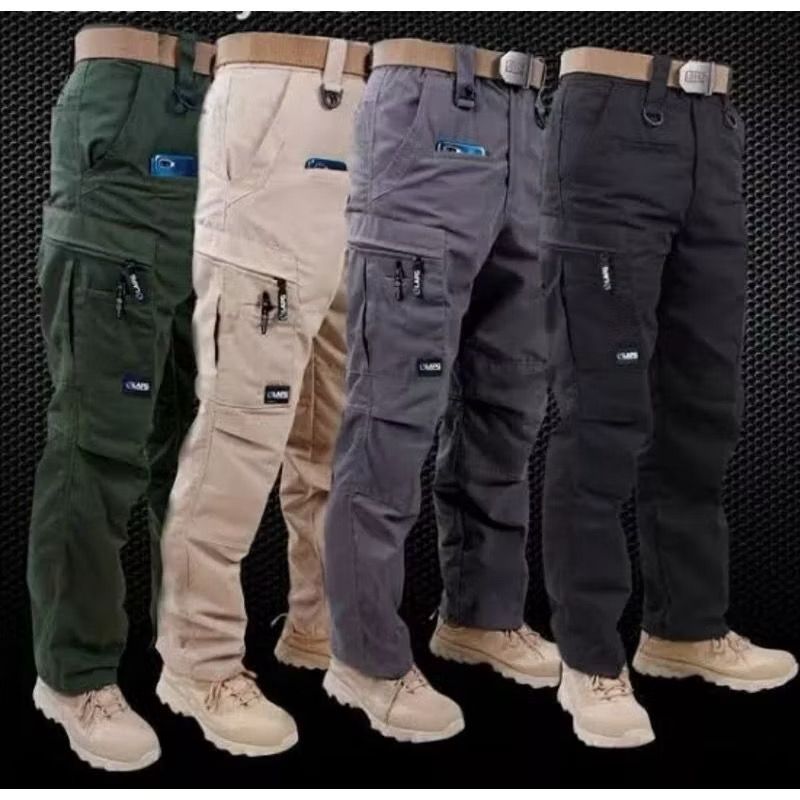 [SHOWCASE 9] THICK MATERIAL LONG TACTICAL PANTS TR / LONG TACTICAL PANTS สําหรับผู้ชาย