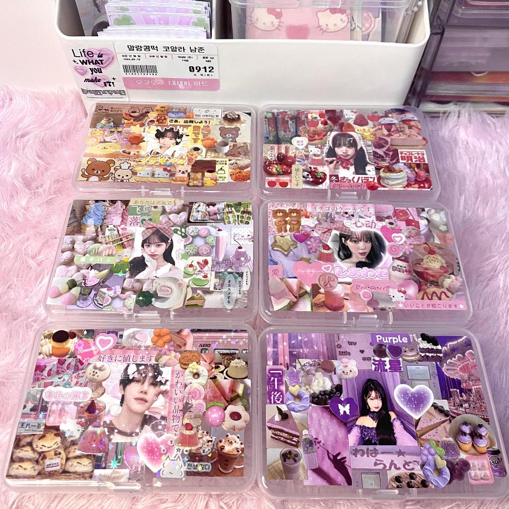 RESTOCK UPDATE Storage Deco กล่องเก็บ Deco โดย m0ccha - ชุด 5 jumino core ความงาม photocard deco สติ