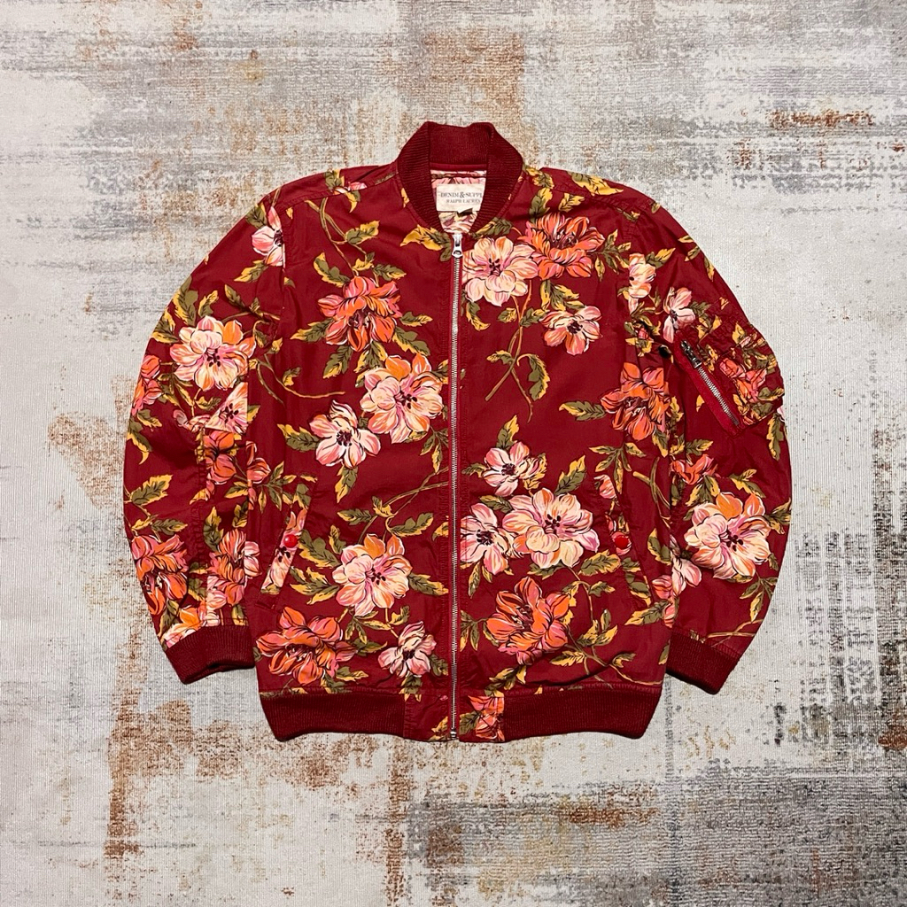 Ralphlauren Denim & Supply Floral Bomber Jacket ผู้หญิง