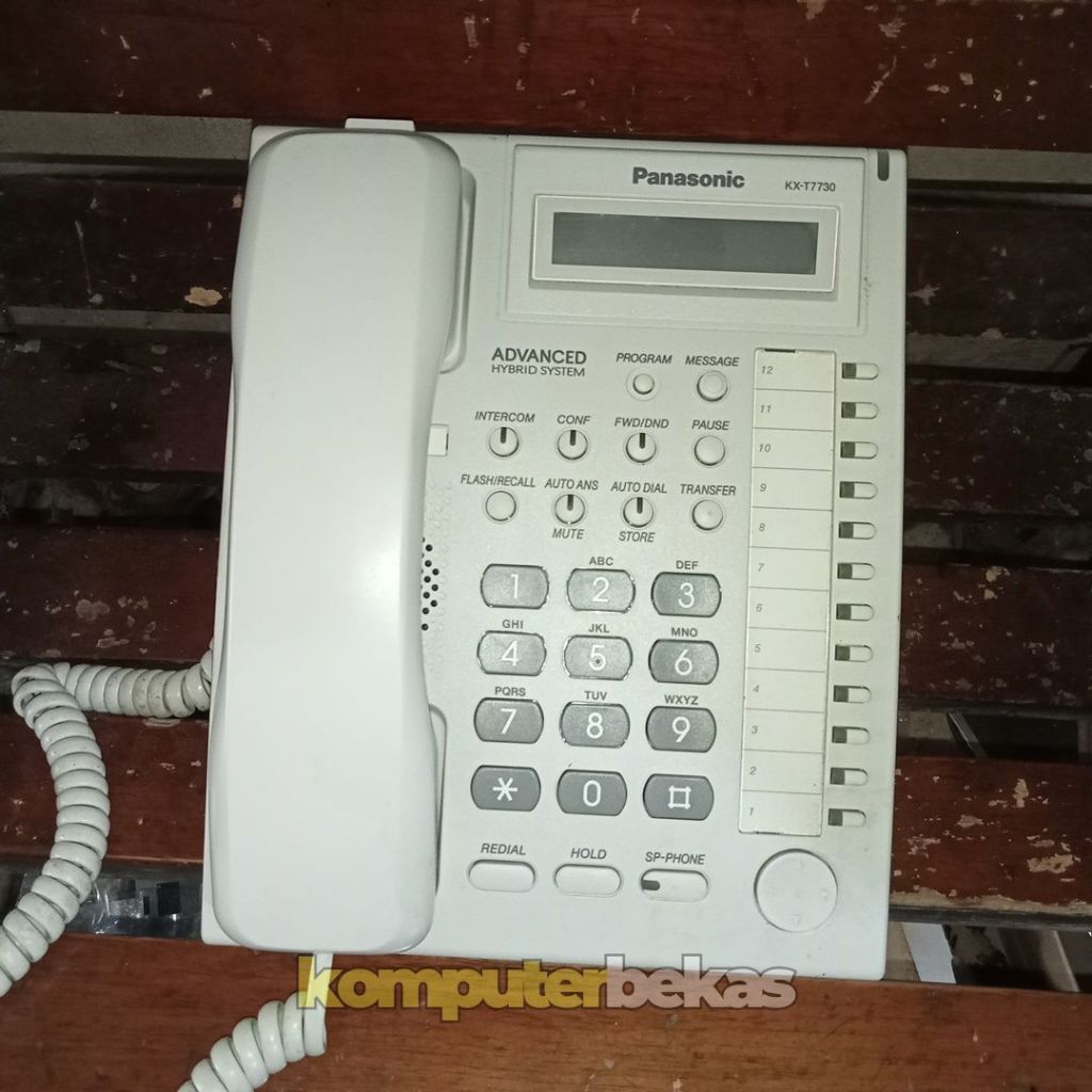 กุญแจโทรศัพท์ | Panasonic KX-T7730