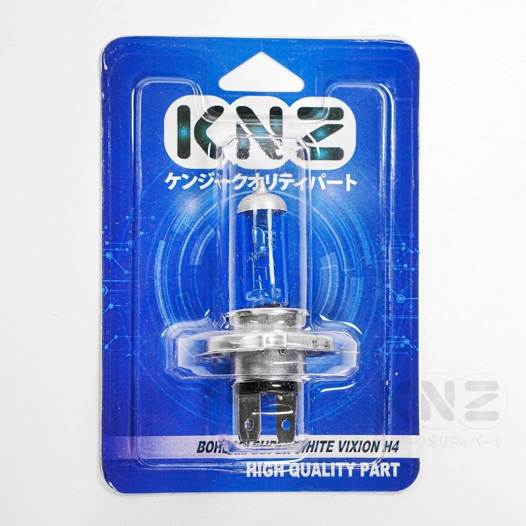 VIXION SUPER WHITE H4 12V 35/5W KNZ FRONT BULB