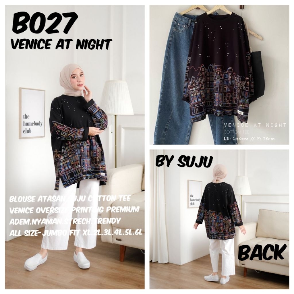 Donald / Stitch / Tlm&Jerry Character T-Shirt Top Blouse by SUJU Oversize Printing Premium Cotton TE