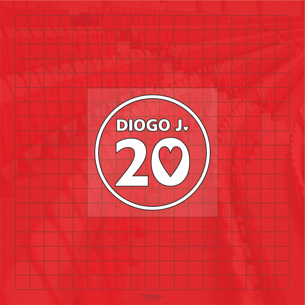 แพทช์เสื้อเจอร์ซีย์ Liverpool Diogo Jota 20
