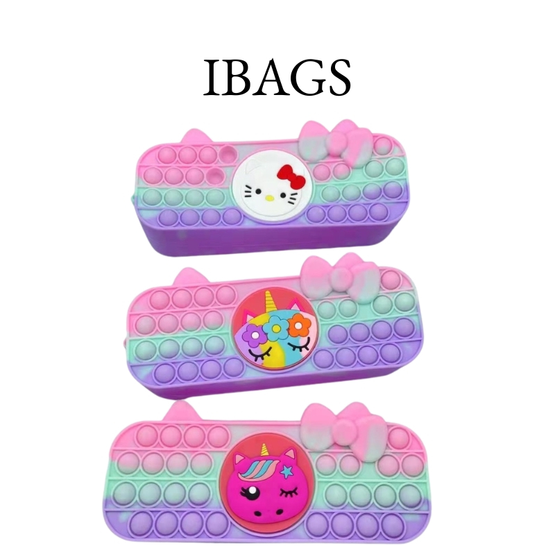 [IBAGS] กล่องดินสอ Pop It (ด้านหน้าและด้านหลัง Can Pop It)