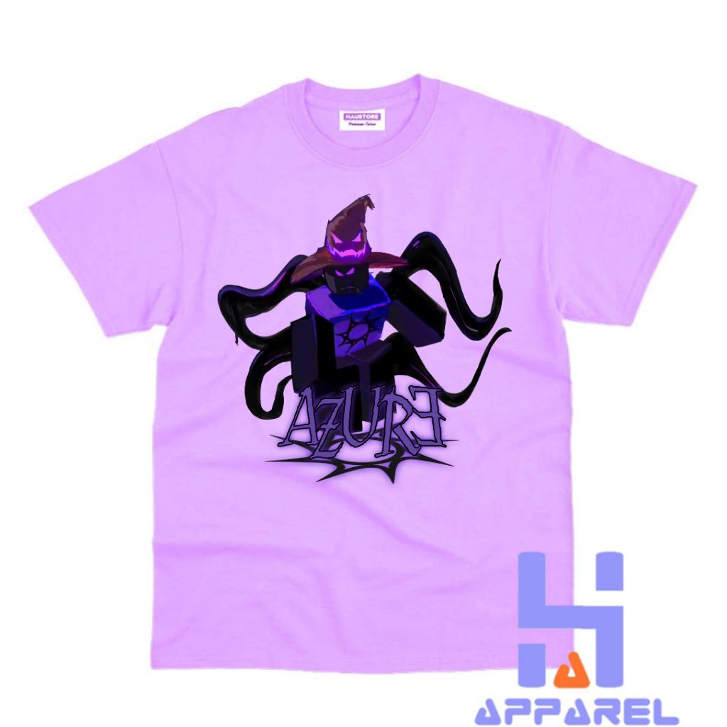 เสื้อผ้าเด็ก CHILDRENS เสื้อยืด CHARACTER AZURE KILLER FORSAKEN ROBLOX