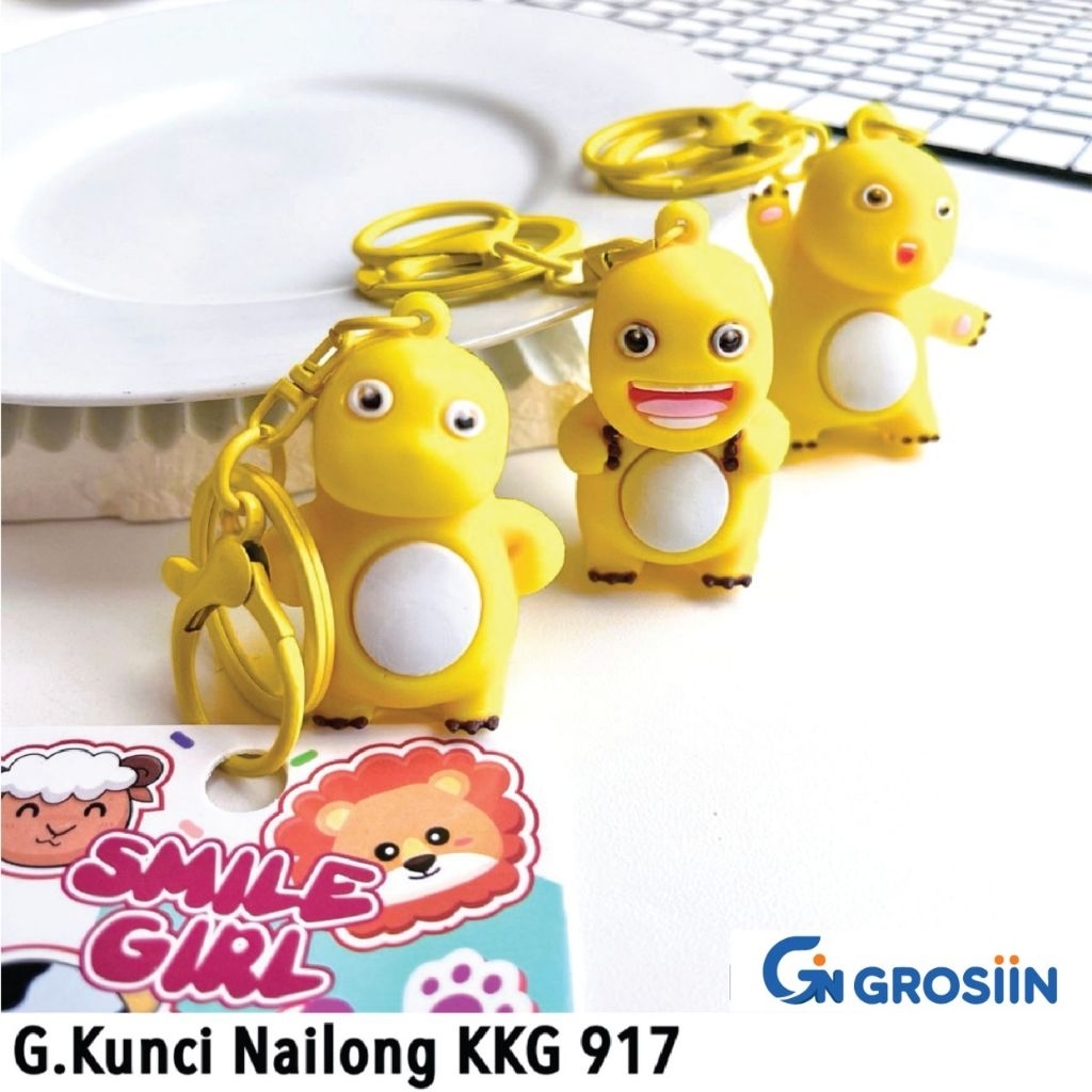 GANTUNGAN WHOLESALE | NAILONG KEYCHAIN KKG 917
