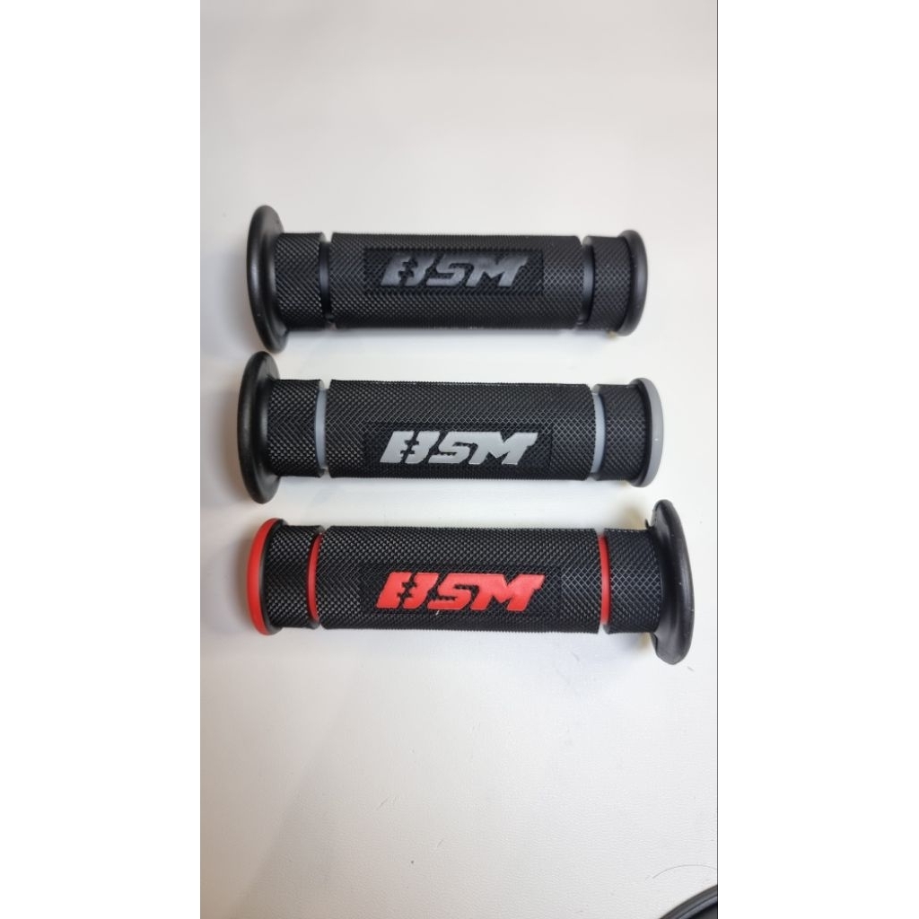 รถจักรยานยนต์ HANDGRIP MOTORCYCLE HANDGRIP BSM HG55 PLUS UNIVERSAL HENG HANDLEBAR STRAPS