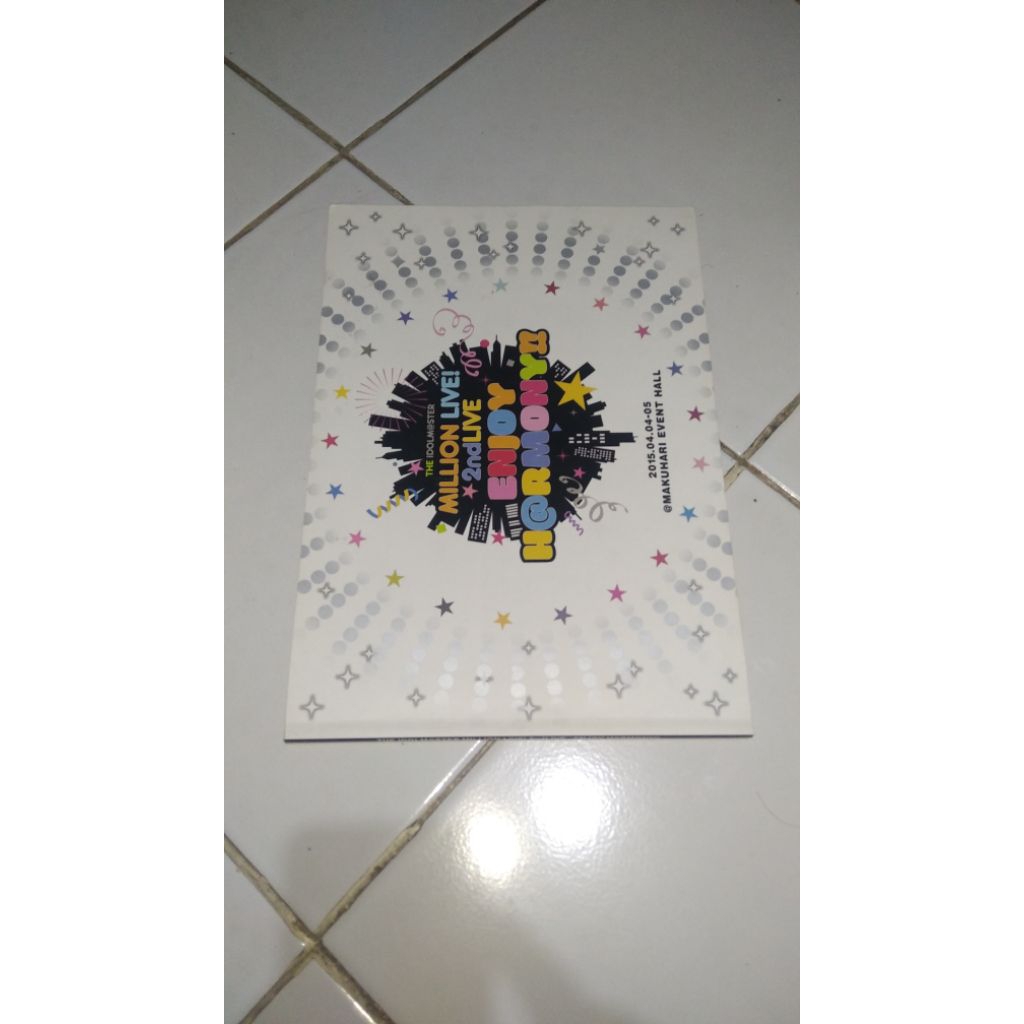 แพมฟเล็ต The Idolmaster Million live 2nd live