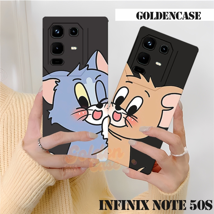 Fashion Case Infinix Note 50s - Note 50x - Note 50 - Note 50 Pro - Note 50 Pro Plus Motif ทอมและเจอร