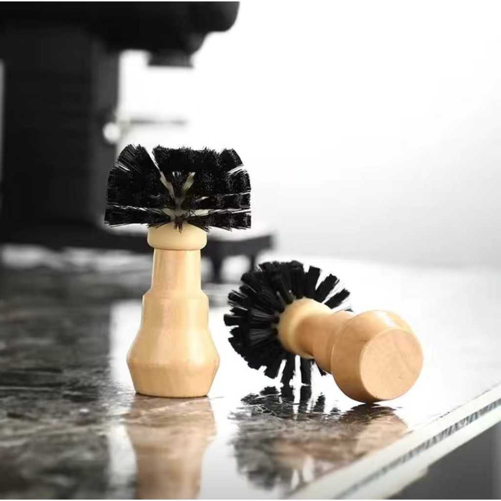 Portafilter Brush Cleenaer 58 mm / แปรงทําความสะอาด Portafilter / แปรง Clenaing 58 mm / ชามผงกาแฟ Cl