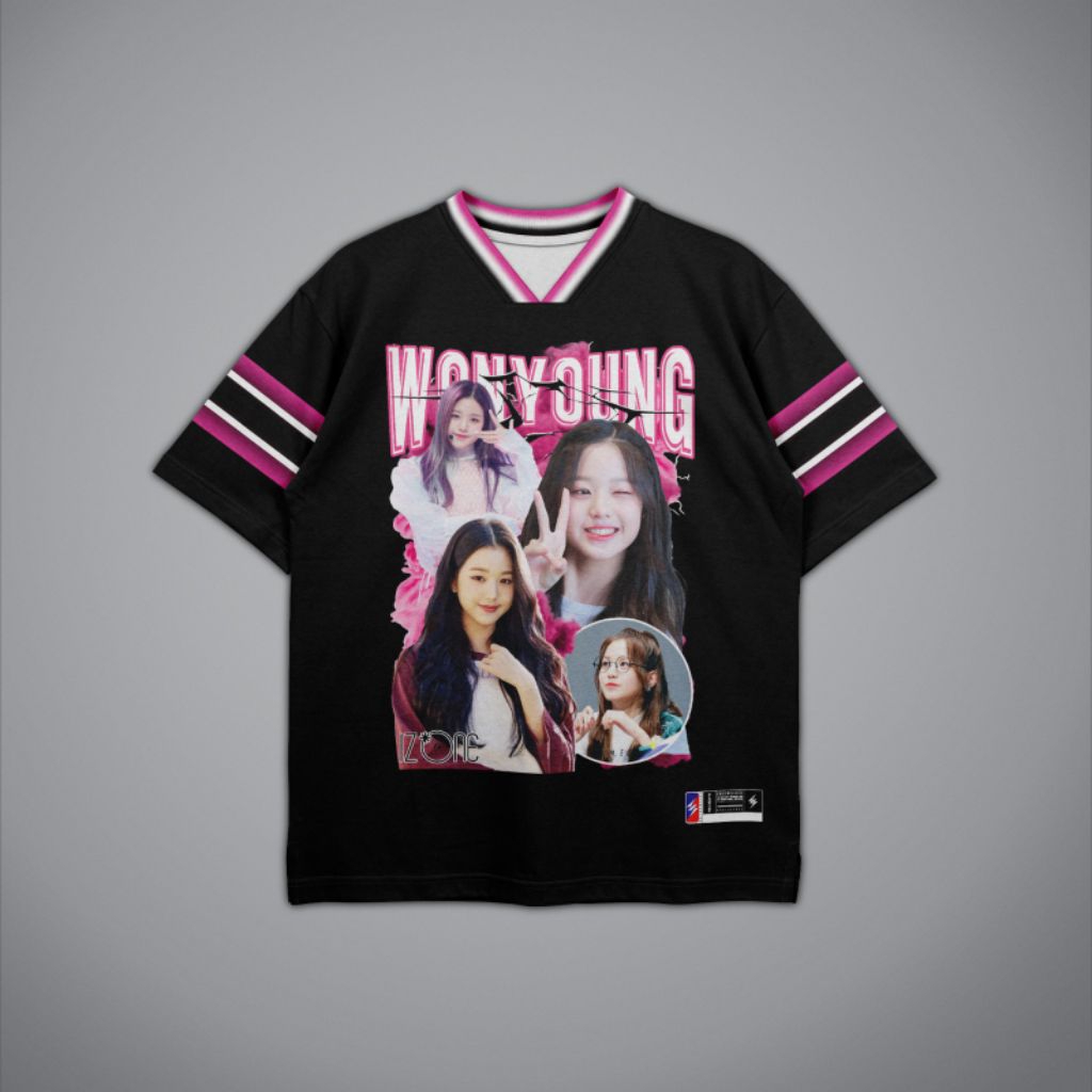 WANYOUNG IZONE เสื้อโอเวอร์ไซส์ kpop