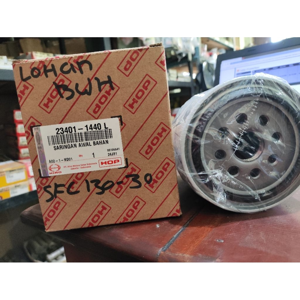 HINO LOHAN 320 LOHAN 260 LOWER DIESEL FILTER 23401-1440L HOP