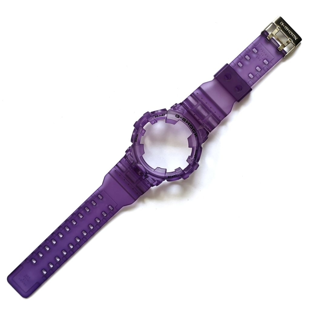 UNGU BNB STRAP BEZEL CASIO GSHOCK G SHOCK GA 700 GA700 GA 710 JELLY MATTE DOFF สีม่วง