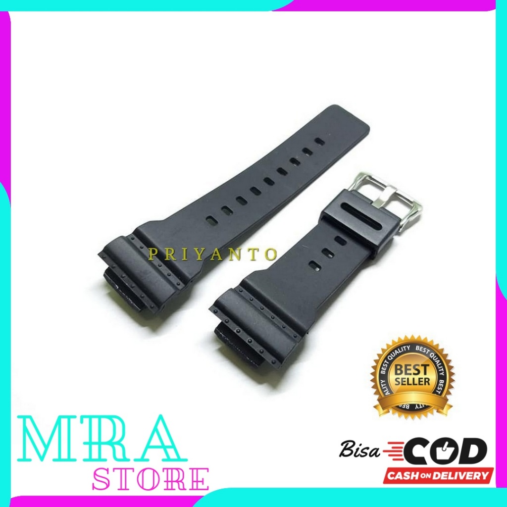 Casio g-shock gs1002wr gs 1002 wr gs1002 สายนาฬิกาสีดํา