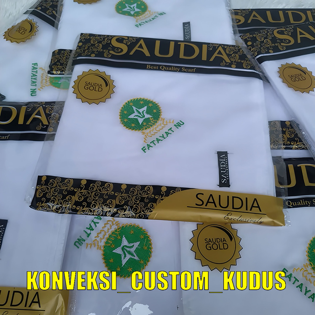 Fatayat NU Hijab ปักโลโก้ 1 ตัว / Fatayat NU Hijab / NU Muslimah Hijab พร้อมโลโก้ 1 ตัว / Muslimah H