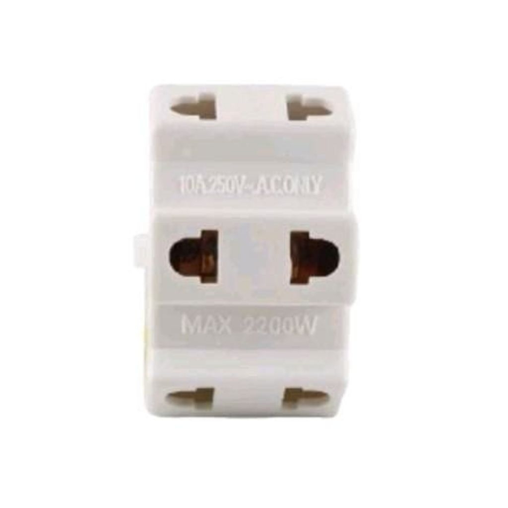 Visalux V607S ปลั๊กสวิตช์ซ็อกเก็ตรูปตัว Y 3 กิ่ง Visalux V 607S ปลั๊ก T-function / Visalux V607S ปลั