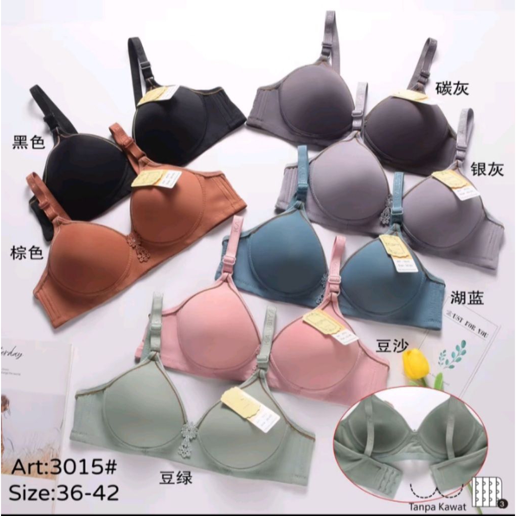 GS - FOAM BRA // FOAM BRA CUP B // ADULT WOMENS BRA TIANA OREO KALUBIYA BRAND SIZE 36 38 40 42