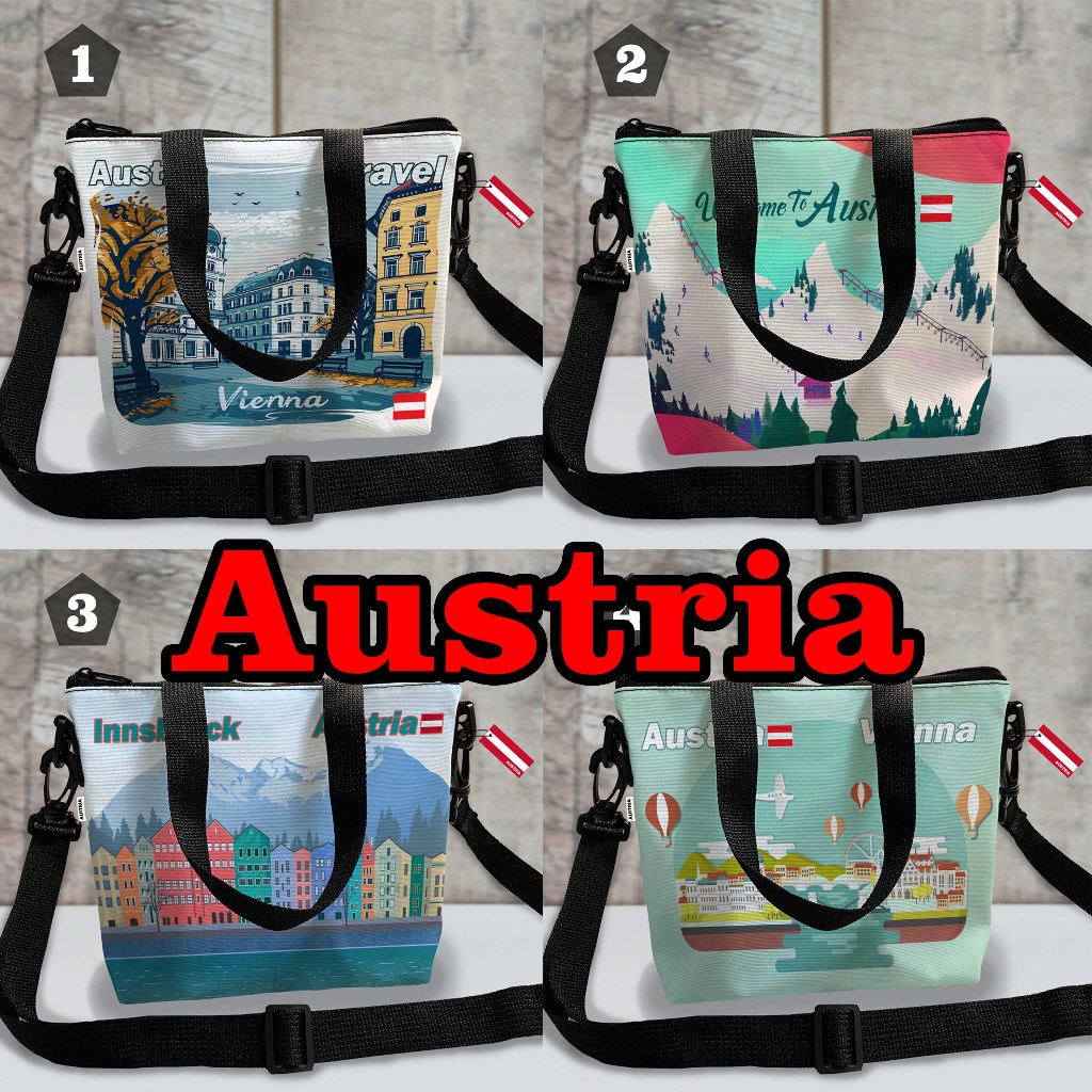 AUSTRAIA SOUVENIS 2IN HAND BAG และ SLING BAG 005