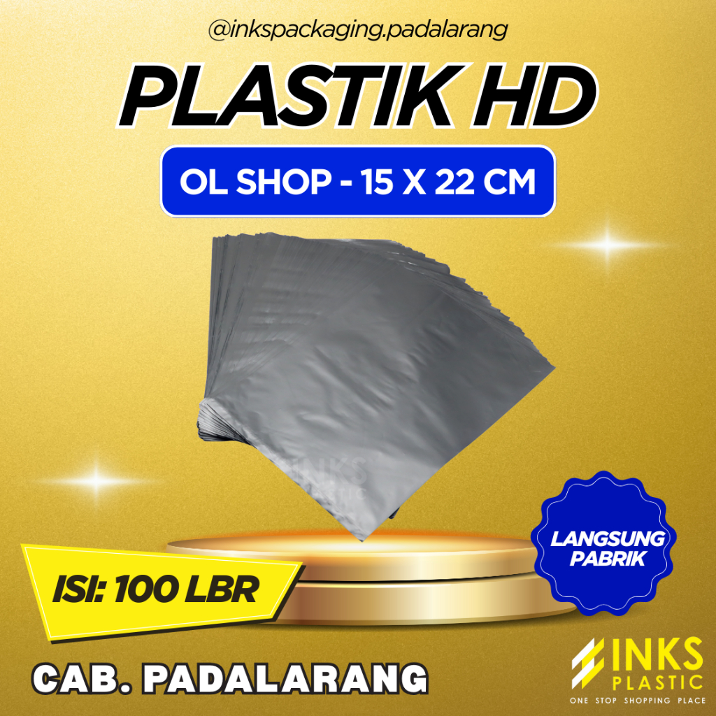 HD PLASTIC ONLINE SHOP OL SHOP 15 x 22 CM