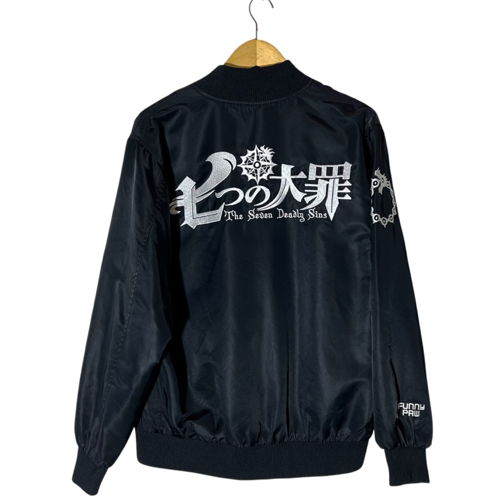 Bomber Jacket seven Deadly Sins Black Original