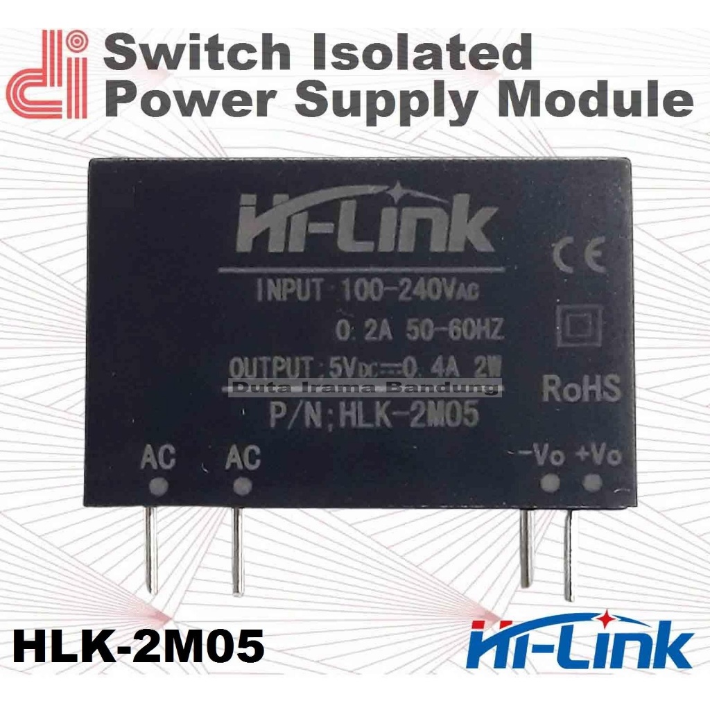 Hi Link HLK-2M05 5V 2W โมดูลจ่ายไฟสวิตช์
