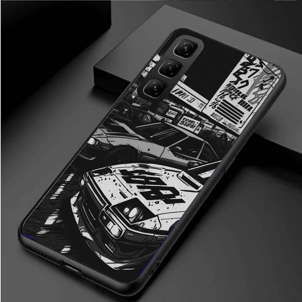 Softcase Glass Kaca Infinix Hot 60 60i 60 Pro 60 Pro+ [BSG-38] - Casing Hp Infinix Hot 60i 60 Pro 60