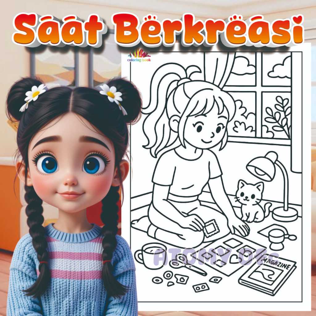 กระดาษระบายสี / ระบายสี / กระดาษวาดรูป / WHEN GIVEN / กระดาษสีสําหรับ PAUD, KINDERGARTEN, ELEMENTARY