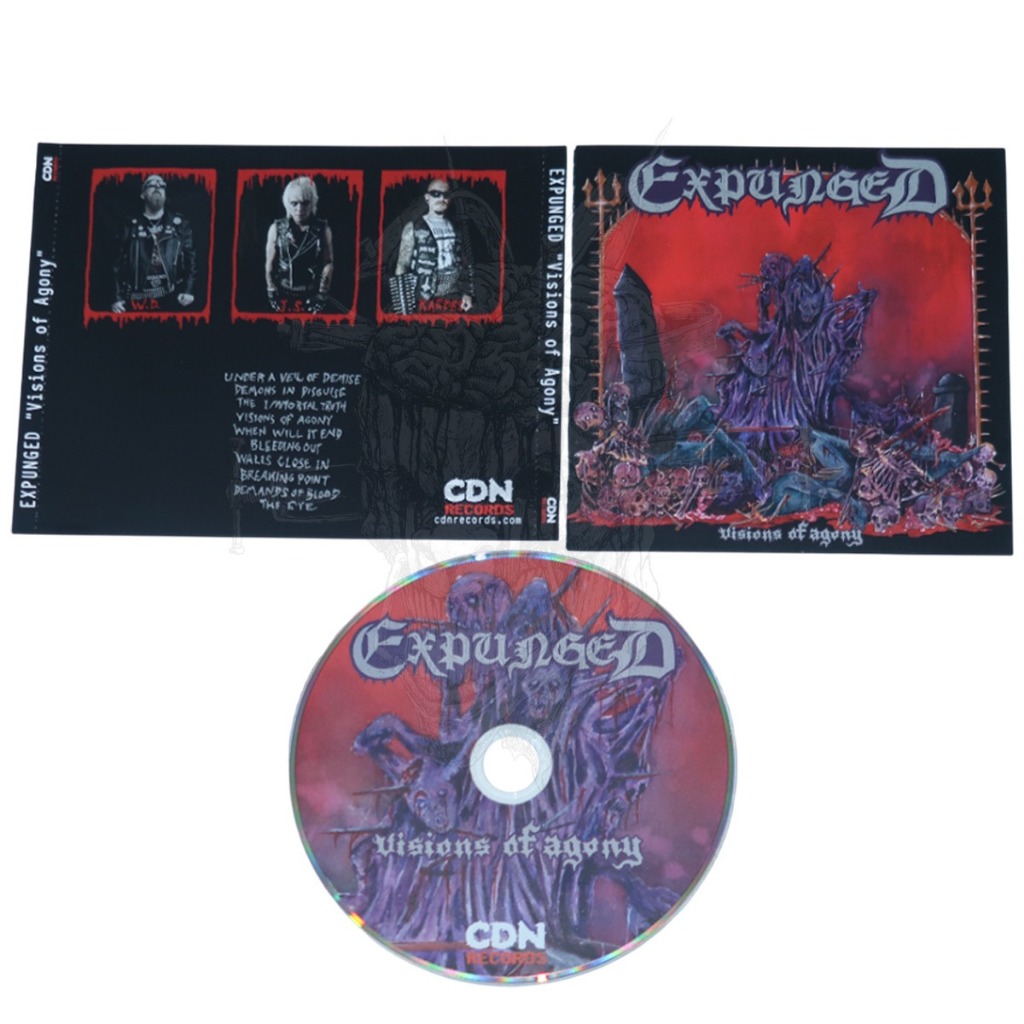 ซีดี - Expunged - Visions Of Agony