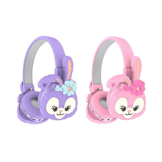 AH-806 Headset Bluetooth Anak Karakter Lucu Wireless Headphone Mic Earphone Audio Jernih
