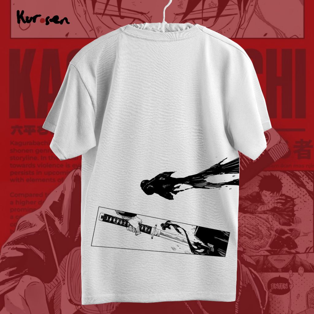 เสื้อยืดมังงะ Panel Kagurabachi, Enten