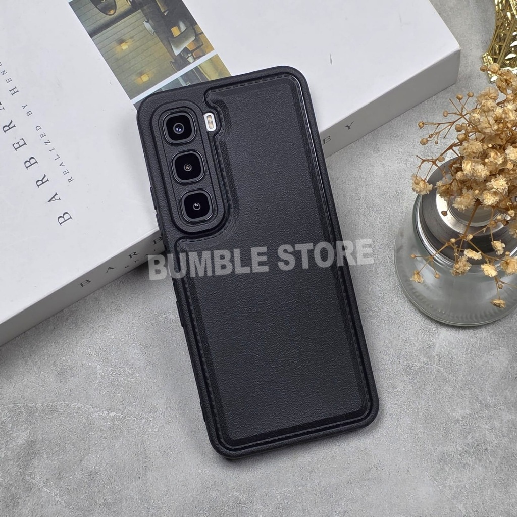 Bumble - Infinix Hot 60 Infinix Hot 60i Infinix Hot 60 Pro Infinix Hot 60 Pro Plus Case Leather Pro 